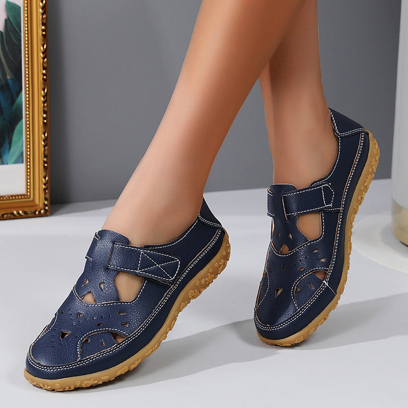 Hollowed Comfort Flat Sandals von Andrea Serena