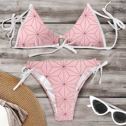 Strahlendes, von Pinterest inspiriertes Bikini-Set von Andrea Serena