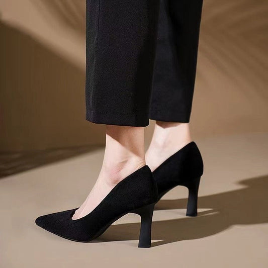 Elegante schwarze Stiletto-Pumps von Andrea Serena