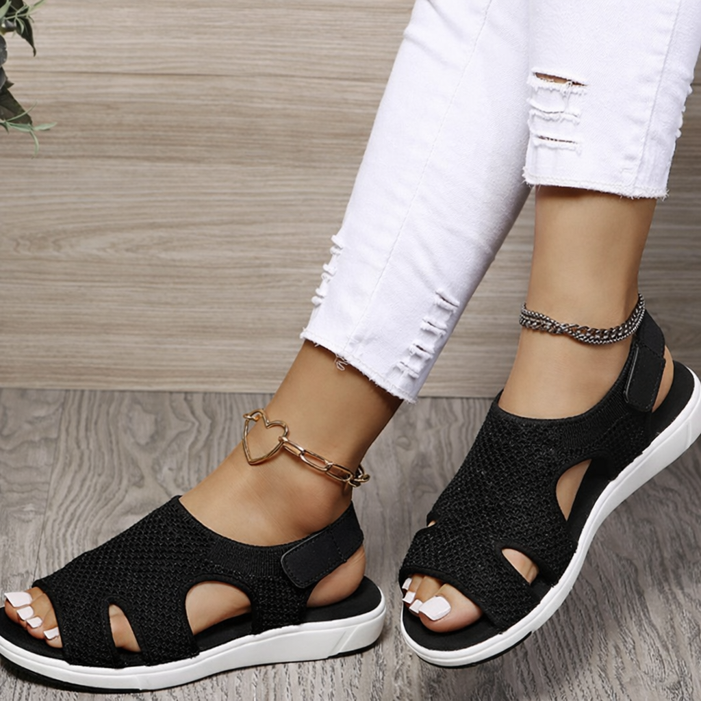 Atmungsaktive und bequeme Andrea Serena Sandalen