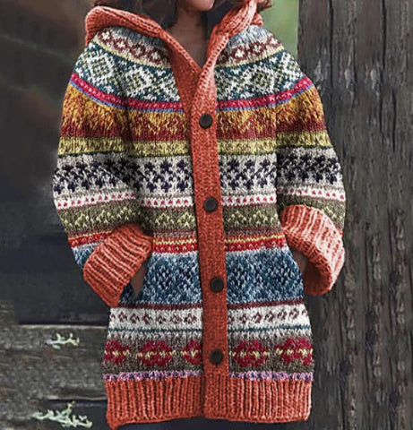 Andrea's™ | Printed Casual Cloak Coat