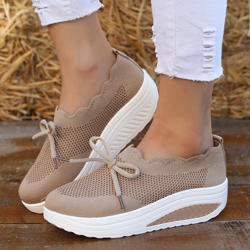 Pinterest-inspirierte Andrea Serena Flyknit-Sneaker