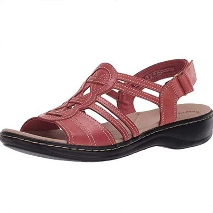 Schicke und bequeme Andrea Serena Zehentrenner-Strandsandalen