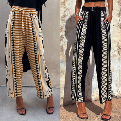 Andrea Serena Haremshose mit Boho-Print