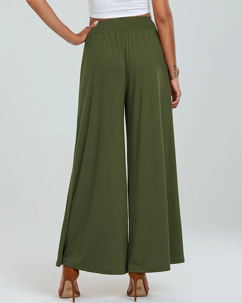 Andrea's™ | Hose Tasche Elastischer Bund Bootcut