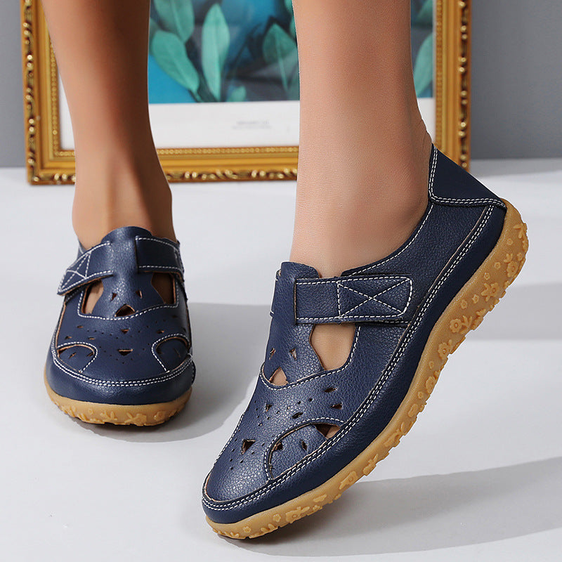 Hollowed Comfort Flat Sandals von Andrea Serena