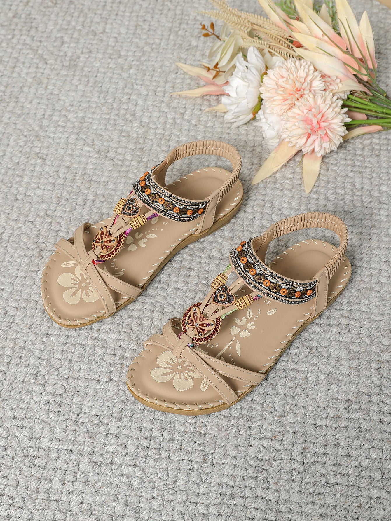 Andrea's™ | Boho-verzierte Sandalen