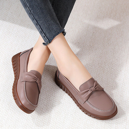 Elegante und bequeme Andrea Serena Slipper aus Leder