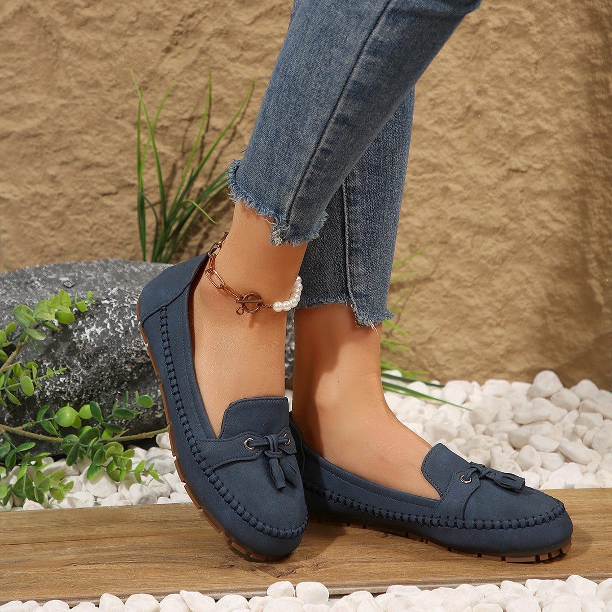 Klassischer Komfort: Andrea Serena Damen-Loafer