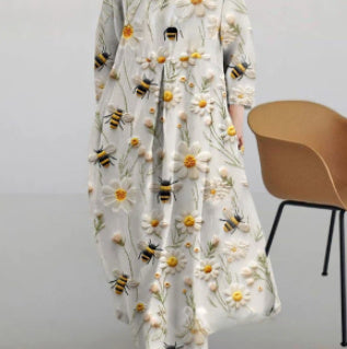 Andrea's™ | Bequemes geblümtes Sommer-Maxikleid