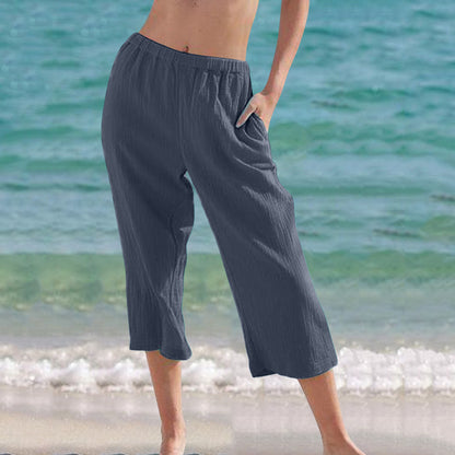Andrea's™ | Faltenhose für den Sommer mit lockerem Schnitt