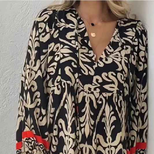Andrea's™ | V-Ausschnitt Sommerkleid