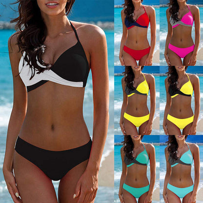 Chic Colorblock Andrea Serena Bikini Set