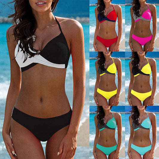 Chic Colorblock Andrea Serena Bikini Set