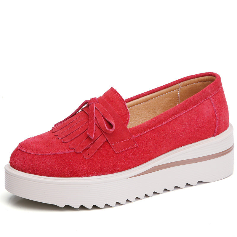 Andrea's™ | Damen-Slipper mit dicker Sohle und Schleifen-Quaste