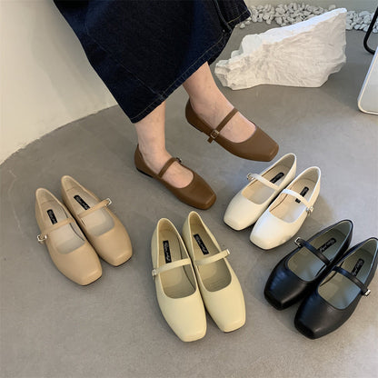 Chic Everyday Andrea Serena Low Heel Mary Janes