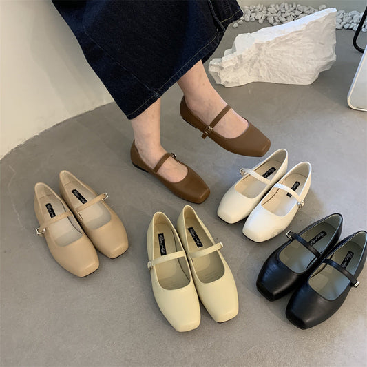 Chic Everyday Andrea Serena Low Heel Mary Janes
