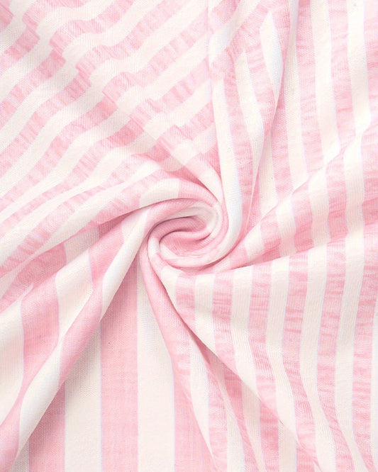 Andrea's™ | T-Shirt Mit V-Ausschnitt Gestreift