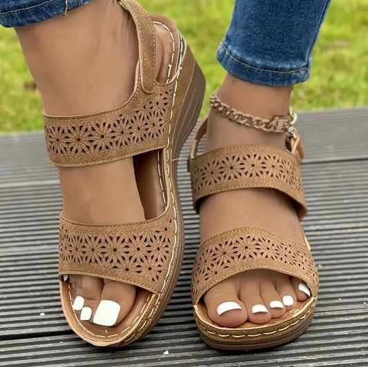 Pinterest-Inspired Andrea Serena Wedge Sandals