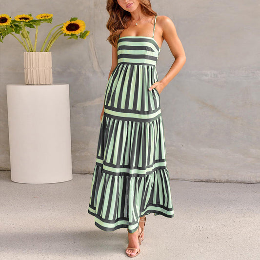 Andrea's™ | Langes Sommerkleid mit Taschen