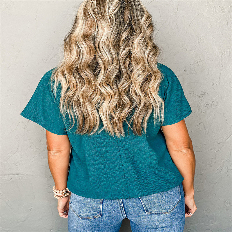 Locker geschnittenes T-Shirt im Pinterest-Stil von Andrea Serena