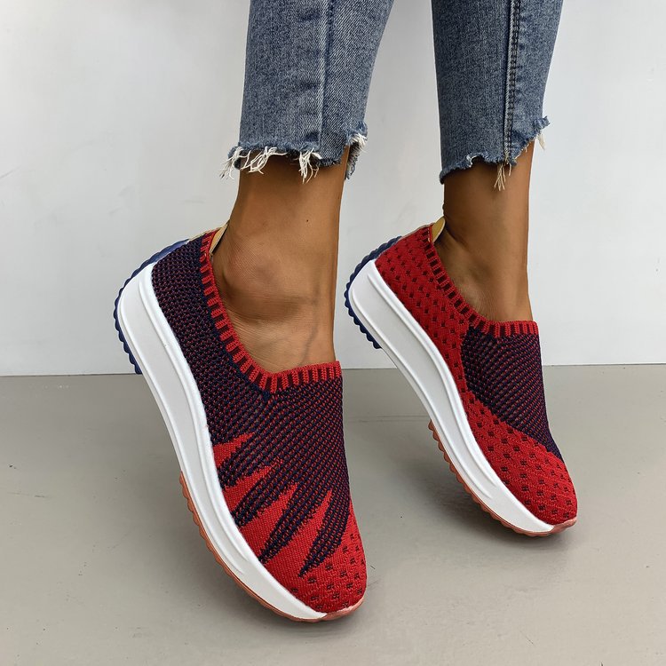 Pinterest-inspirierte Andrea Serena Keilsneaker
