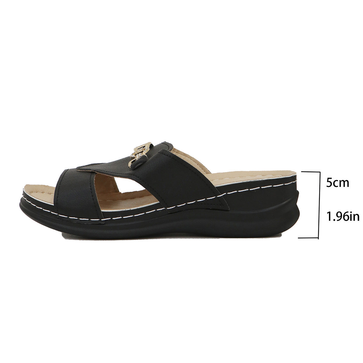 Elegante Keilsandalen von Andrea Serena in großen Größen – Komfortabel