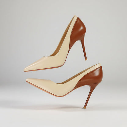 Retro Colorblock Stilettos von Andrea Serena