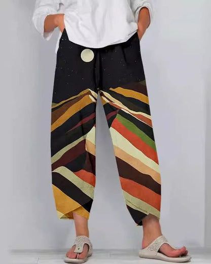 Artful Linen Andrea Serena 3D-Musterhose