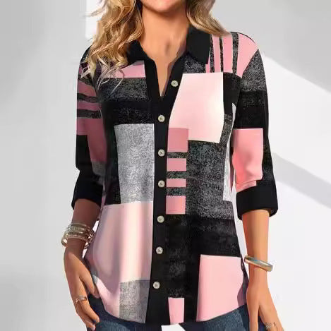 Andrea's™ | 3D-gedrucktes Langarmshirt