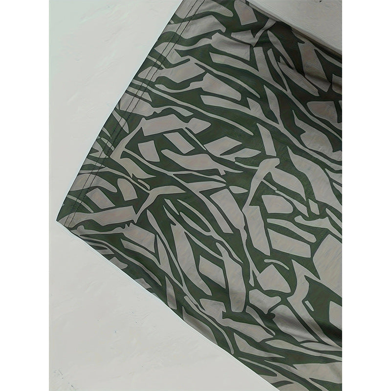 Weit geschnittene Hose mit Blumenmuster von Andrea Serena