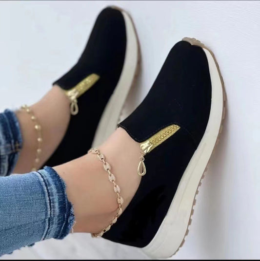 Andrea's™ | Damen Sportschuhe mit Reißverschluss