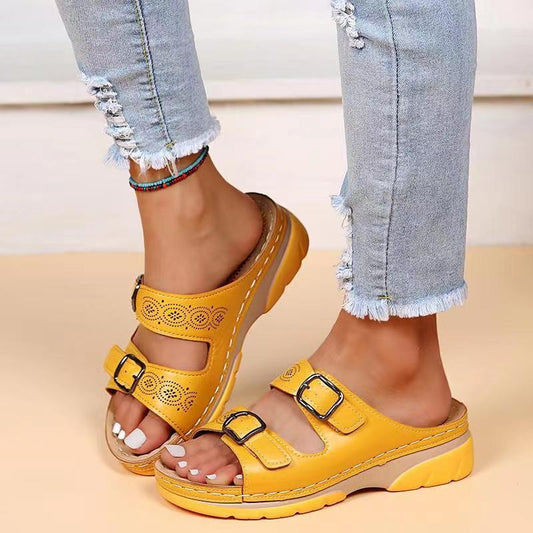Chic Wedge Sandals by Andrea Serena