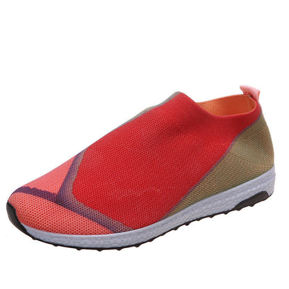 Colorblock Mesh Sneakers von Andrea Serena