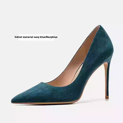 Elegante Andrea Serena Stiletto-Pumps aus Leder