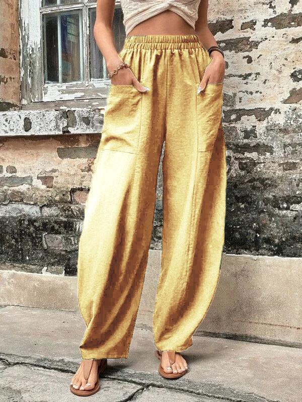 Andrea Serena Haremshose mit bequemer Passform und Taschen