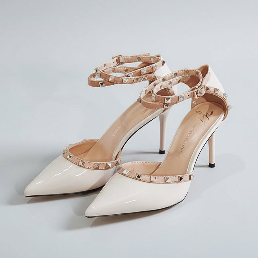 Elegante Rivet-High Heels von Andrea Serena