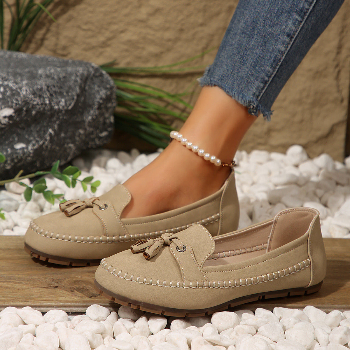 Klassischer Komfort: Andrea Serena Damen-Loafer