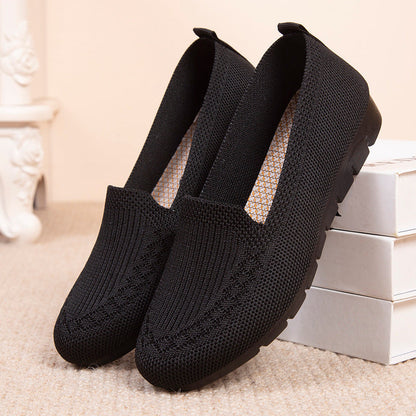 Atmungsaktive Andrea Serena Slipper aus Netzstoff