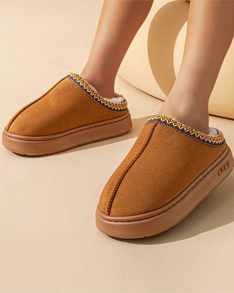 Andrea's™ | Rutschfeste, leichte, warme baumwollhausschuhe