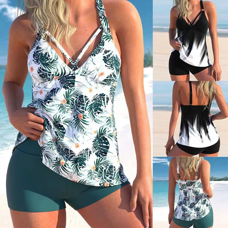 Pinterest-Inspired Andrea Serena Boxer Swim Bikini