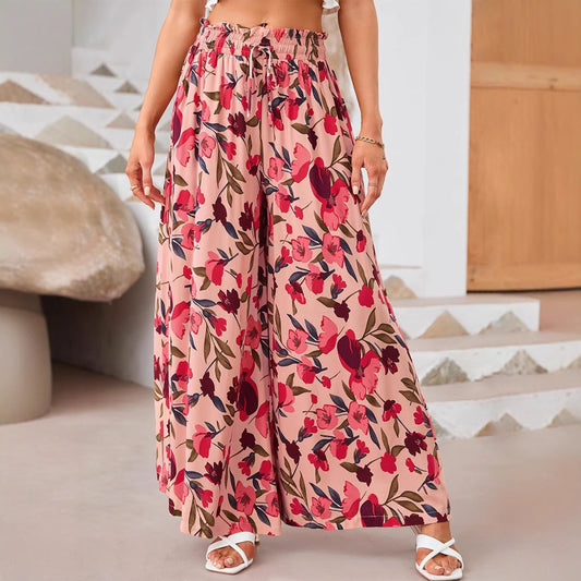 Andrea's™ | Bedruckte Hose mit weitem Bein