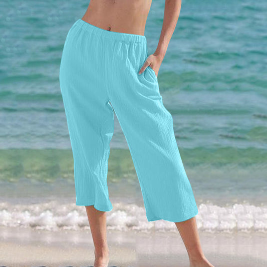 Andrea's™ | Faltenhose für den Sommer mit lockerem Schnitt