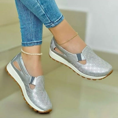 Vielseitige Andrea Serena Chunky Slip-On Freizeitschuhe