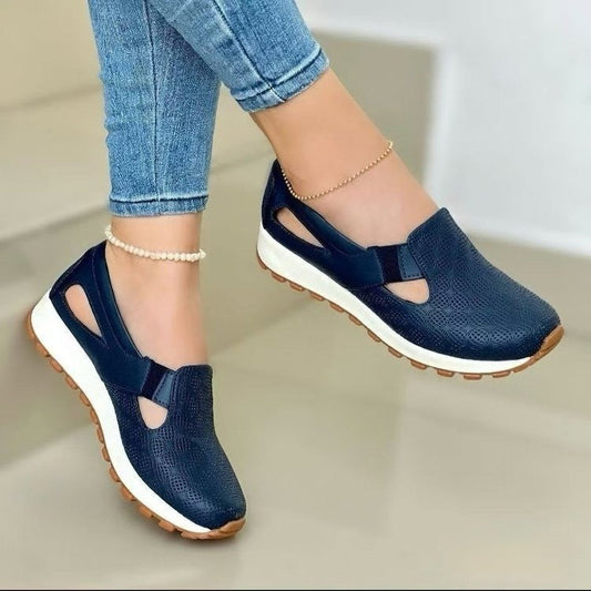 Vielseitige Andrea Serena Chunky Slip-On Freizeitschuhe