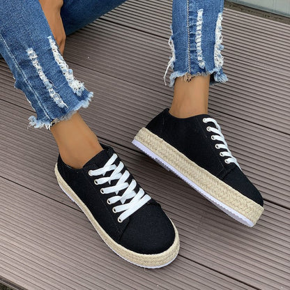 Elegante Plateau-Sneaker, Andrea Serena Damen-Ballerinas