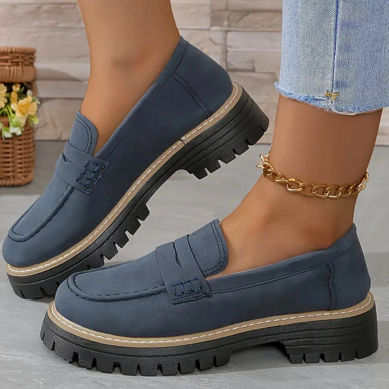 Andrea's™ | Matte Damen-Schuhe im britischen Casual-Look