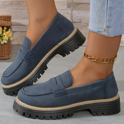 Andrea's™ | Matte Damen-Schuhe im britischen Casual-Look