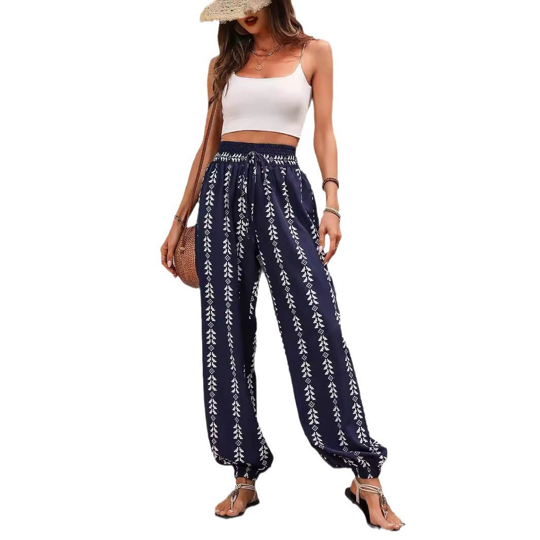 Boho-Hose mit weitem Bein von Andrea Serena