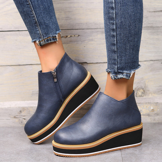 Andrea's™ | Stiefeletten mit Blockabsatz